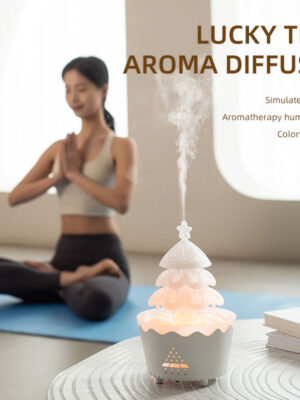 V51 Lucky Tree Water Drop Humidifier Air Humidifier Aroma Diffuser Home