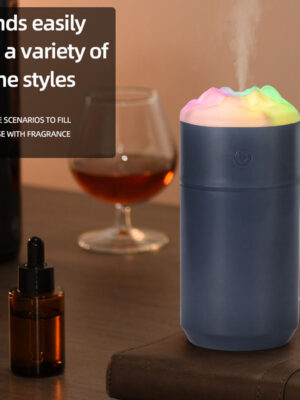 L23 Humidifier Snow Mountain Portable Humidifier Mist Electric Ultrasonic Humidifier Diffuser with Color Night Light