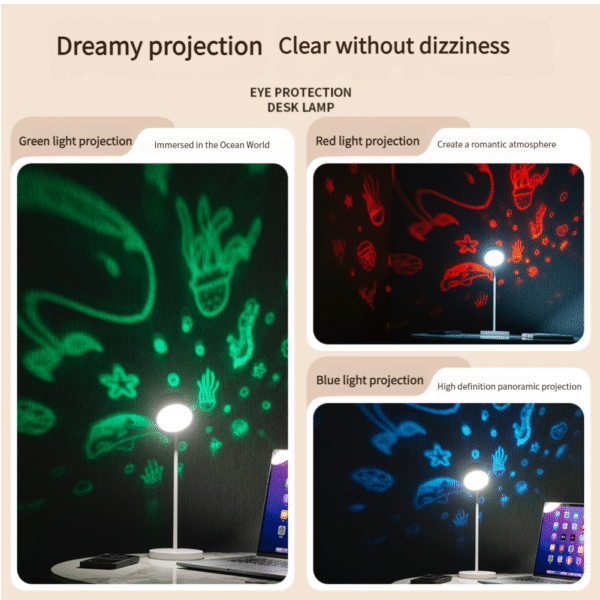 D10 Multifunctional USB-powered reading lamp with charging function - mini, portable, ideal for students, perfect for use on beds or in rooms