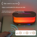 HY27 Colorful Light Diffuser 400ml Electric Oil Air Wooden Ultrasonic Aroma Diffuser Electric Humidifier