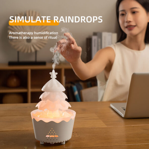 V51 Lucky Tree Water Drop Humidifier Air Humidifier Aroma Diffuser Home