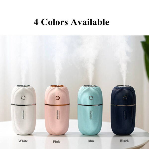 Y20 Humidifier 7 Colors LED Light Portable Mini Humidifier Cool Mist Ultrasonic High Quality Mini Car Air Humidifier