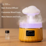 A01 High Quality Ultrasonic Air Aromatherapy Purifier Rain Cloud Humidifier Dripping Essential Oil Mushroom Aroma Diffuser