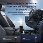 5S Portable USB Home Car Ultrasonic Defogger Humidifier with 7 Colors LED Starry Sky Light Humidifier