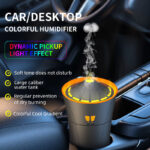 V25 Portable Mini Atomizer Multifunctional Silent Humidifier Home Car Air Humidifier