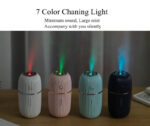 Y20 Humidifier 7 Colors LED Light Portable Mini Humidifier Cool Mist Ultrasonic High Quality Mini Car Air Humidifier