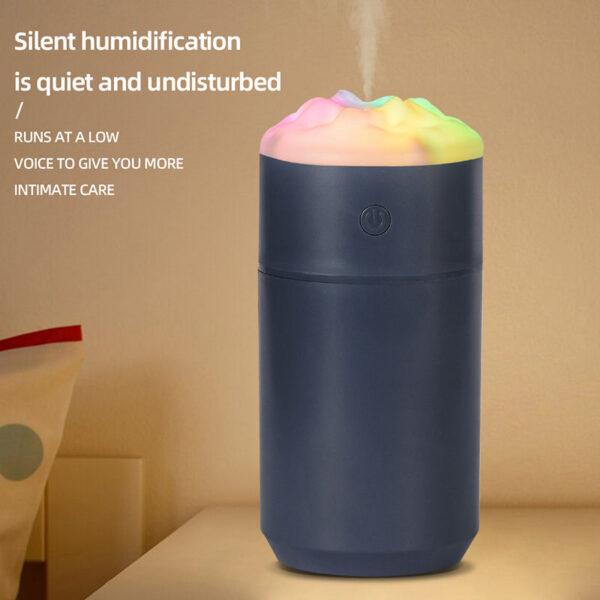 L23 Humidifier Snow Mountain Portable Humidifier Mist Electric Ultrasonic Humidifier Diffuser with Color Night Light