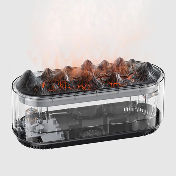 HY-26 Light Fragrance Rain Cloud Humidifier Flame Essential Oil Diffuser Bedroom Raindrop Humidifier