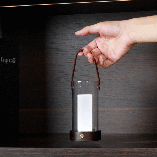 T12 Creative LED table lamp, cordless, for desk or bedroom, rechargeable, suitable for bars and restaurants, dimmable LED light, touch-screen control