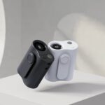 Y30 Portable mini USB fan with waist clip for outdoor activities; rechargeable, hands-free, and provides strong airflow for cooling