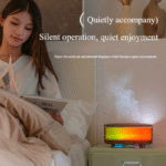 HY27 Colorful Light Diffuser 400ml Electric Oil Air Wooden Ultrasonic Aroma Diffuser Electric Humidifier