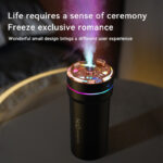 5S Portable USB Home Car Ultrasonic Defogger Humidifier with 7 Colors LED Starry Sky Light Humidifier