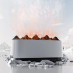 HY-26 Light Fragrance Rain Cloud Humidifier Flame Essential Oil Diffuser Bedroom Raindrop Humidifier