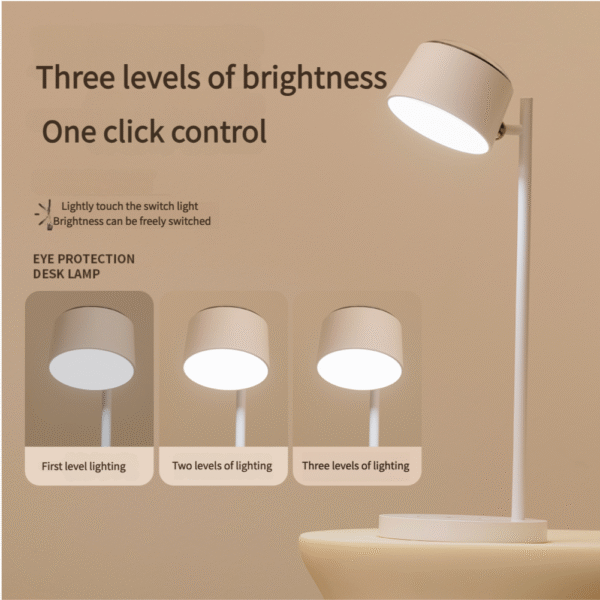 D10 Multifunctional USB-powered reading lamp with charging function - mini, portable, ideal for students, perfect for use on beds or in rooms