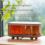 HY27 Colorful Light Diffuser 400ml Electric Oil Air Wooden Ultrasonic Aroma Diffuser Electric Humidifier