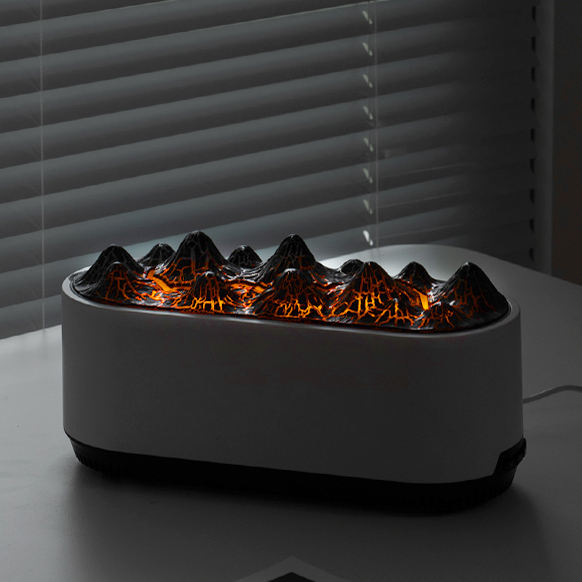 HY-26 Light Fragrance Rain Cloud Humidifier Flame Essential Oil Diffuser Bedroom Raindrop Humidifier