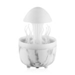V71A Rain Cloud Humidifier with Waterdrop Mushroom Design, Aroma Essential Oil Diffuser, and 7-Color LED Night Light