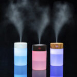 YX-049 Household Commercial Car Air Freshener Essential Oil LED Light Air Humidifier 255ML Humidifier Cool Mist Manufacturing